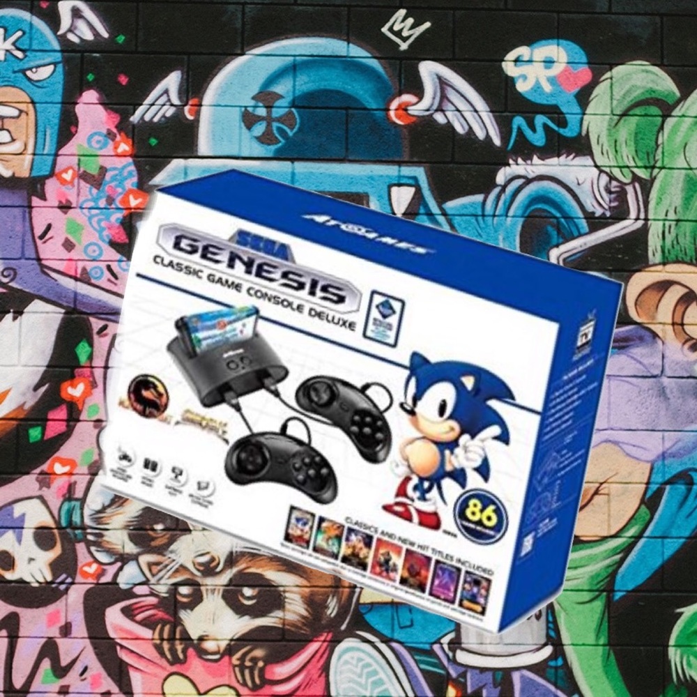 AtGames Sega Genesis Classic Game Console Deluxe
